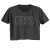 Kiss Outline Ladies Short Sleeve Crop Top Kiss Outline Ladies Short Sleeve Crop Top