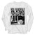 Muhammad Ali Long Sleeve T Shirt - Photos on White