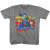 Mega Man Multi Color Rectangles Youth T-Shirt