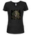 Black image for Forest Lord Fantasy Juniors V-Neck T-Shirt