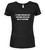 Black image for Freedom Juniors V-Neck T-Shirt