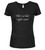 Black image He's so hot right now! Juniors V-Neck T-Shirt