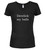 Black image Derelick my balls Juniors V-Neck T-Shirt