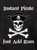 Closeu image for Instant Pirate Just Add Rum Juniors V-Neck T-Shirt