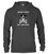 Charcoal image for Instant Pirate Just Add Rum Hoodie