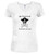 White image for The Pirates are Here Juniors V-Neck T-Shirt
