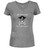 Heather grey image for The Pirates are Here Juniors V-Neck T-Shirt