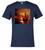 Navy image for Burning pirate T-Shirt