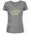 Heather grey Action Delivery Force Juniors V-Neck T-Shirt