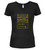 Black image for Remote Sentry Control Juniors V-Neck T-Shirt