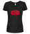 Black Ship Logo 2 Juniors V-Neck T-Shirt