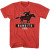 U.S. Football League T Shirt - Bandits on Red