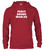 Cardinal red image for Peace Among Worlds Hoodie