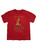 Image for Hey Yankees Youth/Toddler T-Shirt on Red