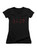Image for Countdown Juniors V-Neck T-Shirt on Black Image for Countdown Juniors V-Neck T-Shirt on Black