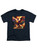 Image for Fiery Phoenix Youth/Toddler T-Shirt on Navy