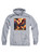 Image for Fiery Phoenix Hoodie on Grey