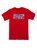 Image for Blue Steel T-Shirt on Red Image for Blue Steel T-Shirt on Red