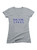 Image for Blue Steel Juniors V-Neck T-Shirt on Heather grey Image for Blue Steel Juniors V-Neck T-Shirt on Heather grey