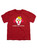 Image for Clowns Make Me Sick Youth/Toddler T-Shirt on Red