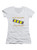 Imagge for You See Speed Bumps I See Launch Ramps Juniors V-Neck T-Shirt on White