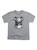 Image for Viking Skull Youth/Toddler T-Shirt on Grey Image for Viking Skull Youth/Toddler T-Shirt on Grey