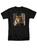 Image for Crowned Big Cat T-Shirt on Black Image for Crowned Big Cat T-Shirt on Black