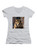 Image for Crowned Big Cat Juniors V-Neck T-Shirt on White