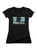 Image for Memory of a Lifetime Logo Juniors V-Neck T-Shirt on Black
