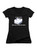 Image for PC Load Letter? Juniors V-Neck T-Shirt on Black
