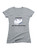 Image for PC Load Letter? Juniors V-Neck T-Shirt on Heather grey