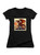 Image for Fire Dragon Juniors V-Neck T-Shirt on Black
