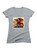 Image for Fire Dragon Juniors V-Neck T-Shirt on Heather grey