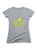 Image for Sunnydale High School Logo Juniors V-Neck T-Shirt on Heather grey