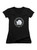 Image for Outpost 31 Badge Juniors V-Neck T-Shirt on Black