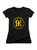 Image for Platform 9 3/4 Juniors V-Neck T-Shirt on Black
