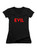 Image for Evil Juniors V-Neck T-Shirt on Black