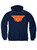 Navy Wings Logo Hoodie