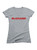 Heather grey Modeans 3 Juniors V-Neck T-Shirt