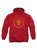 Red Main Force Patrol Metallic Logo Hoodie