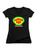 Black Corner Gas Logo Juniors V-Neck T-Shirt Black Corner Gas Logo Juniors V-Neck T-Shirt