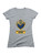 Heather grey The Knights of Good Logo Juniors V-Neck T-Shirt