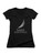 Black Sarif Industries Juniors V-Neck T-Shirt