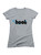 Heather grey Hooli Logo Juniors V-Neck T-Shirt