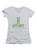 White Ether Biotech Corporation Juniors V-Neck T-Shirt