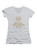 White Milton-Fitzpatrick Bank Juniors V-Neck T-Shirt