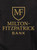 Close up Milton-Fitzpatrick Bank Juniors V-Neck T-Shirt