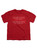 Red An AI walked into a bar and ordered a beer, a shot, and a pack Youth/Toddler T-Shirt