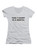 White This T-Shirt Is A Rental Juniors V-Neck T-Shirt