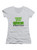 White Our Business is People Juniors V-Neck T-Shirt
